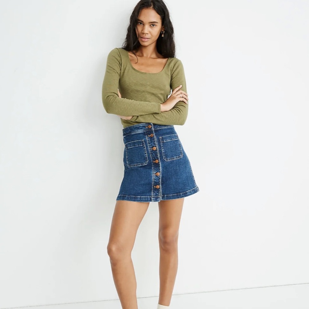 MADEWELL A-line Skirt